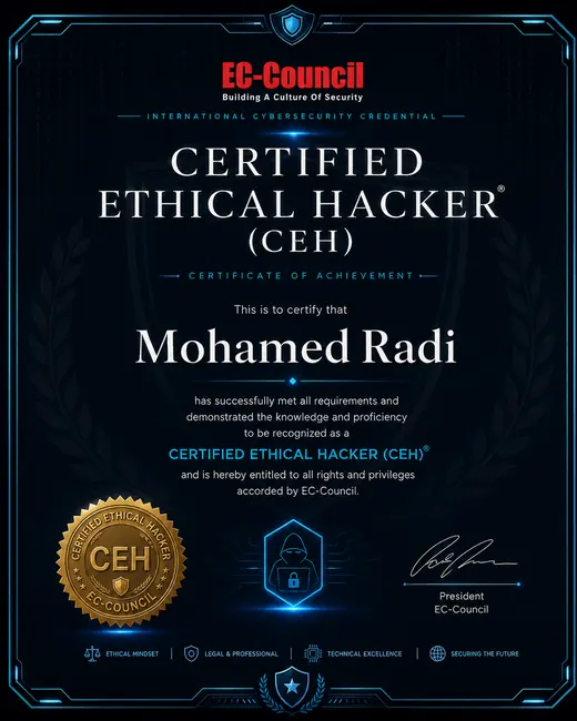 CEH — Certified Ethical Hacker