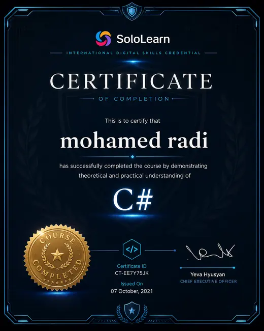 C# Certificate