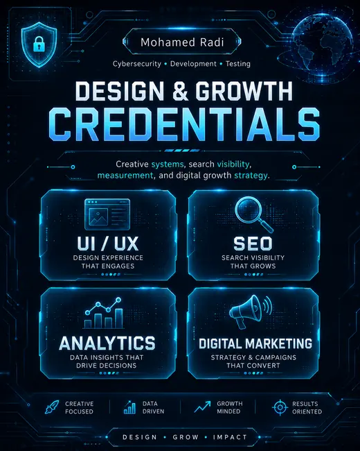 Design & Growth Credentials