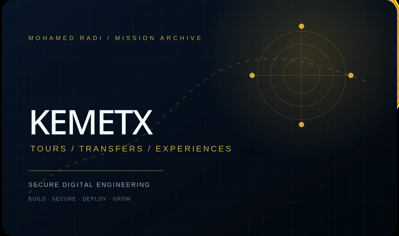 KemetX Tours project cover